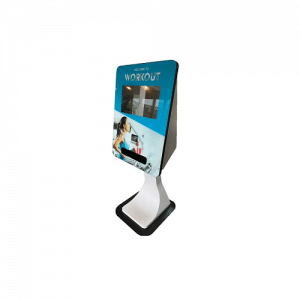 SmartCurve Card dispensing touch screen kiosk