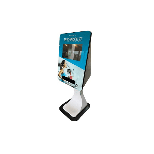 SmartCurve Card dispensing touch screen kiosk